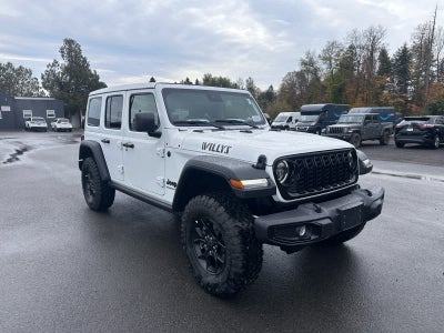 2025 Jeep Wrangler WRANGLER 4-DOOR WILLYS