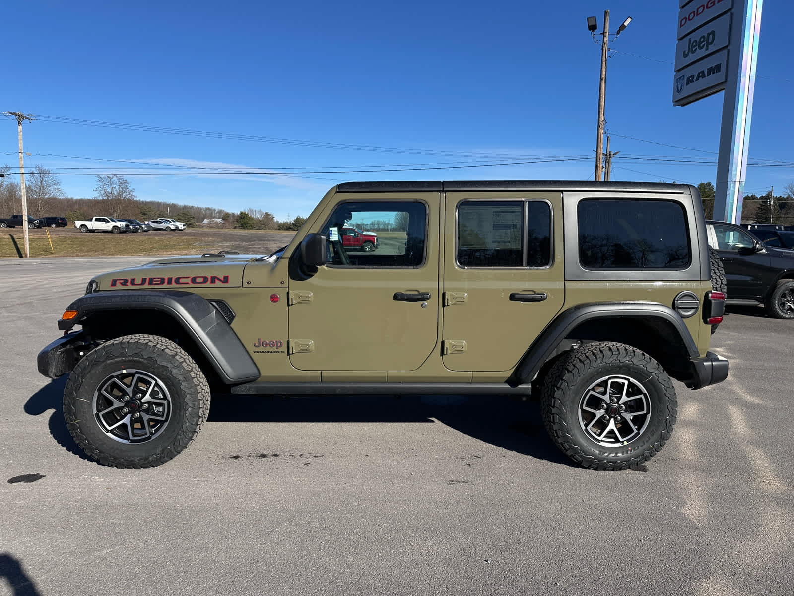 2025 Jeep Wrangler WRANGLER 4-DOOR RUBICON