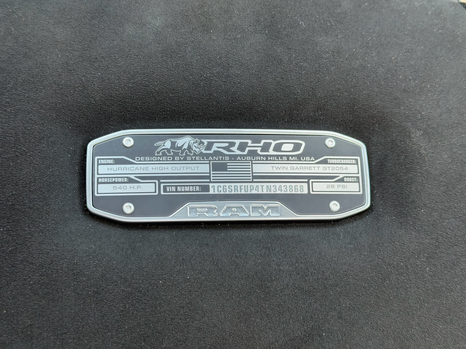 2026 RAM Ram 1500 RAM 1500 RHO CREW CAB 4X4 5'7' BOX