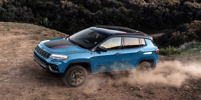 2026 Jeep Compass showing its off-road capabilities